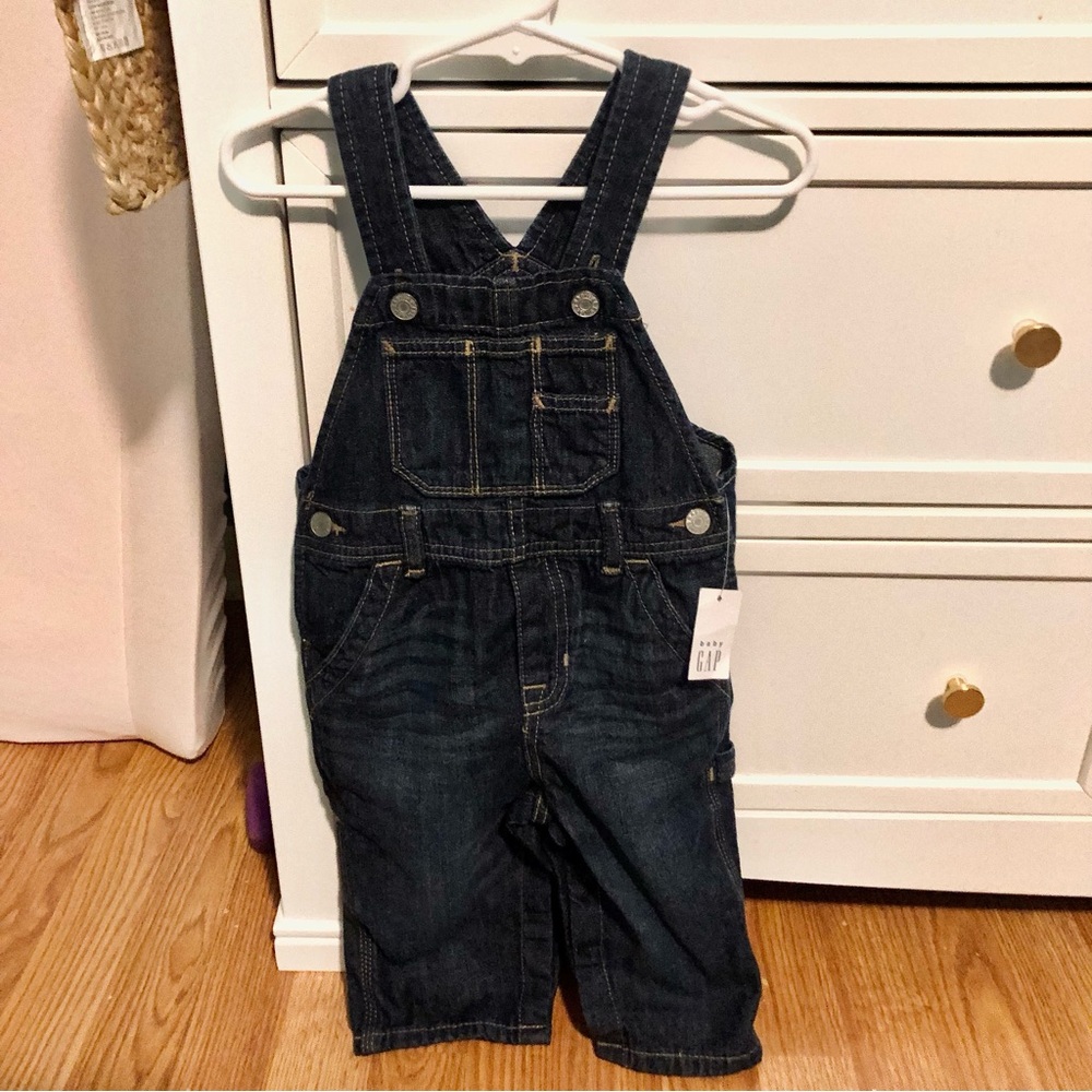 NWT - GAP Kids Navy Blue Overalls